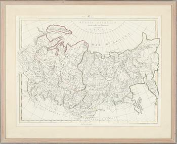 KOPPARSTICK, karta, Antonio Zatta, e Figli, Venezia, 1700-talets andra hälft.