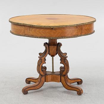 A center table, end of the 19th Century.