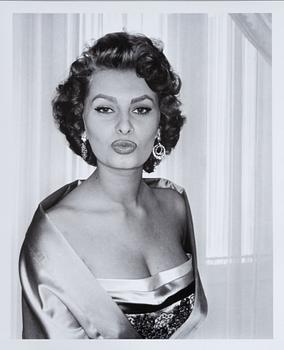 Per-Olow Anderson, "Sophia Loren photographed in Rome 1955".