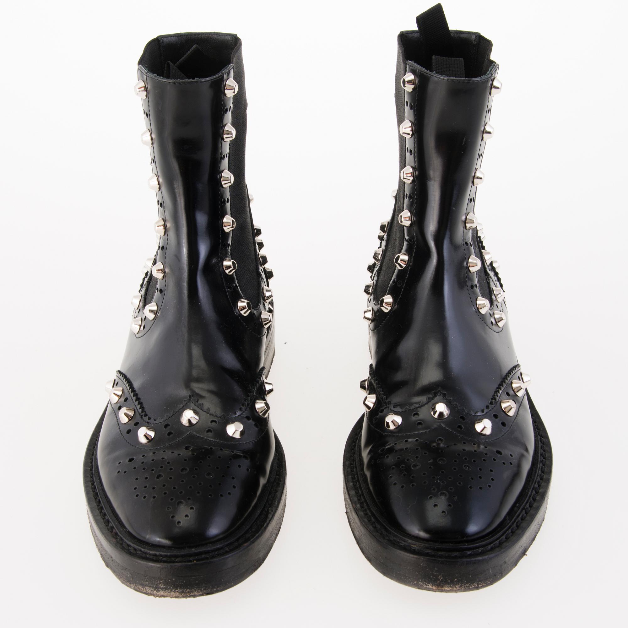 Balenciaga brogue boots new arrivals