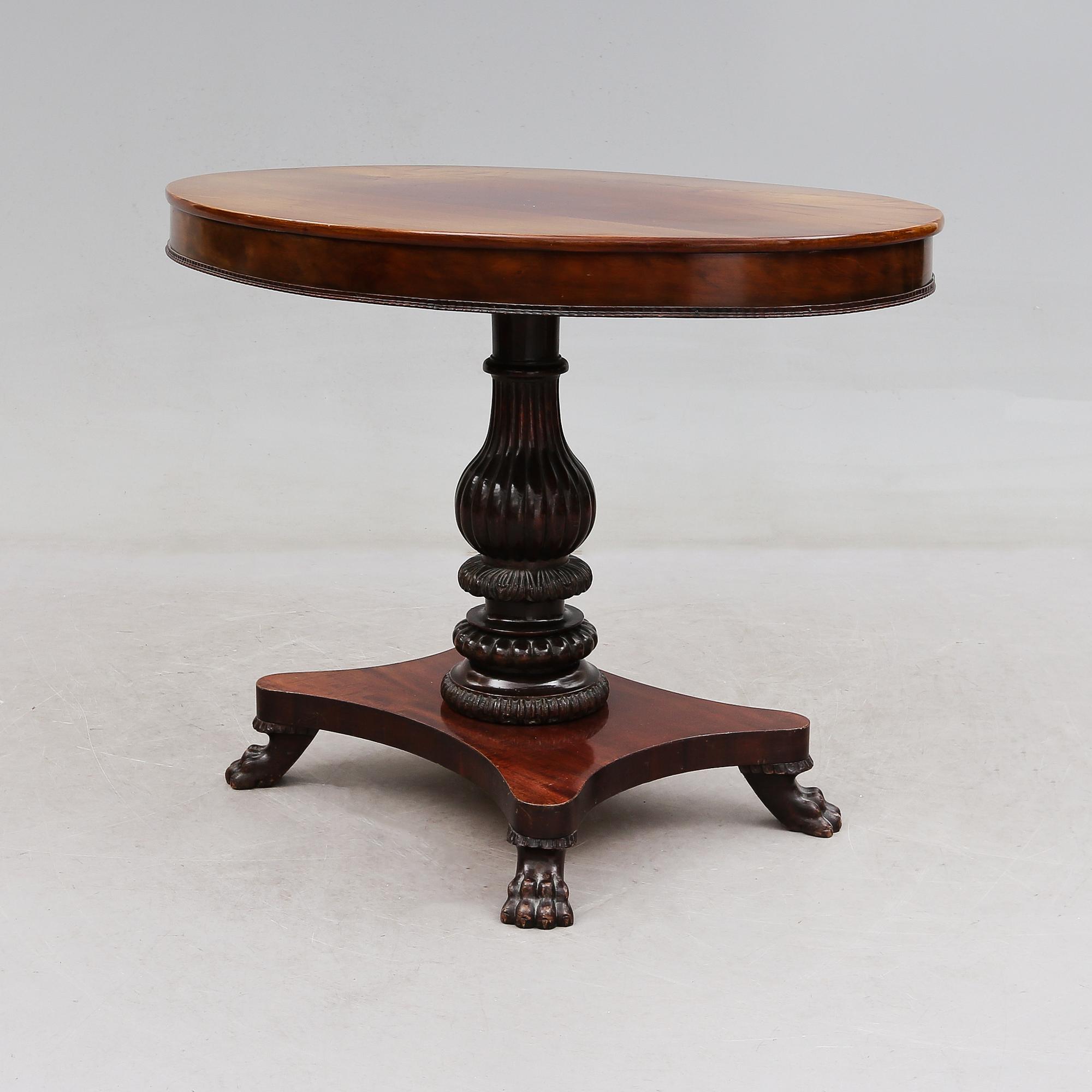SALONGSBORD, 1800-talets mitt.