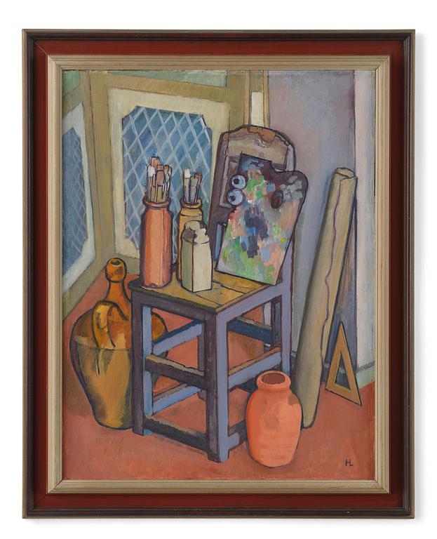 Hilding Linnqvist, "Målarens attribut".