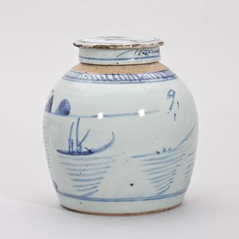 BOJAN MED LOCK, porslin, Kina, 1800-tal.