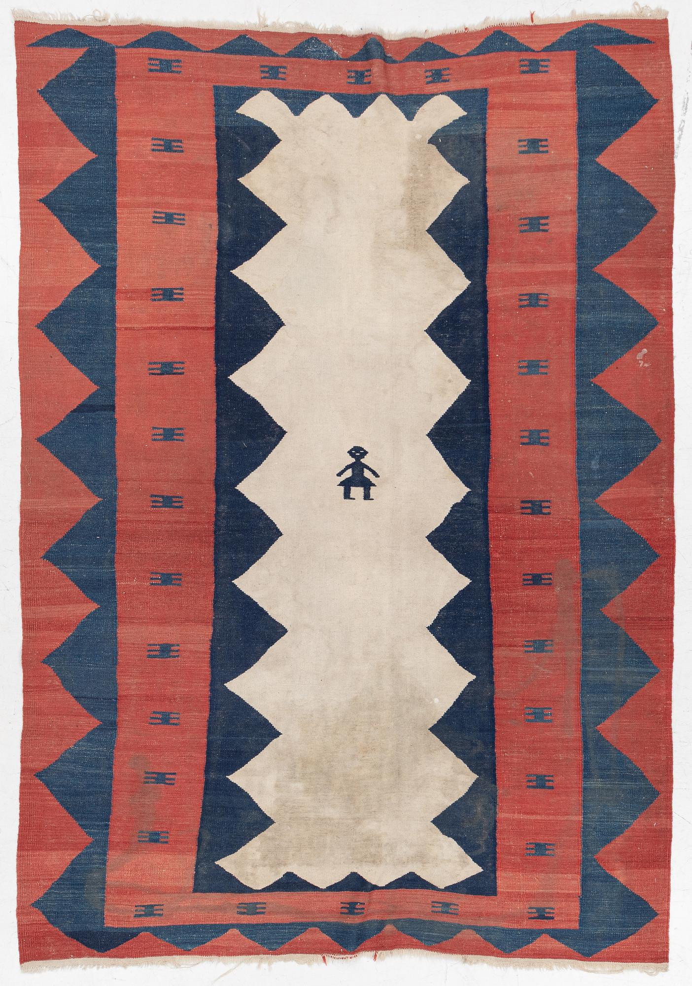Rug, Kelim, 260 x 175 cm.