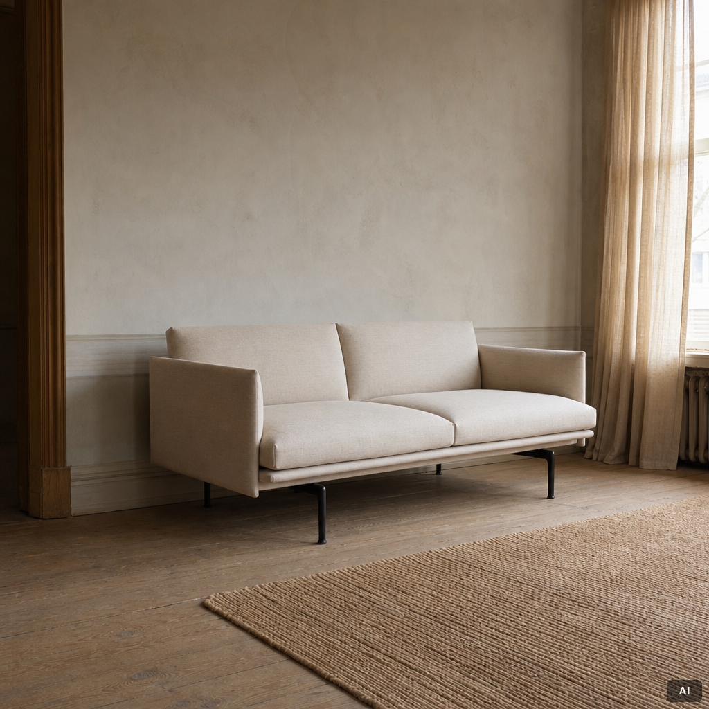 Anderssen & Voll, an 'Outline Soft' sofa, Muuto, Denmark.