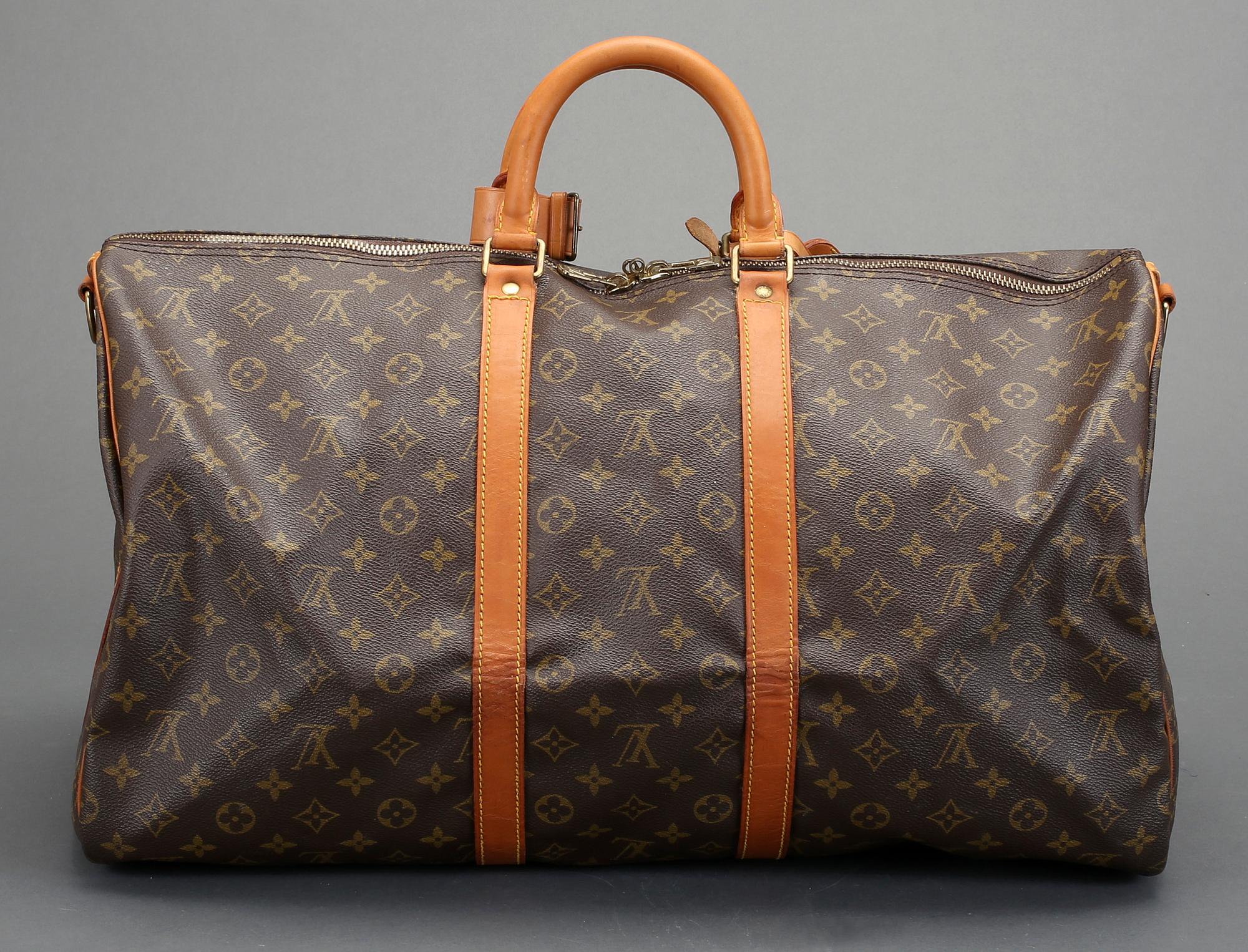 WEEKENDBAG, "Keepall Bandouliere 55", Louis Vuitton .