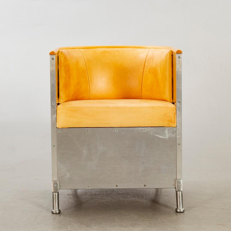 MATS THESELIUS, an 'Aluminium' easy chair, designed 1990.