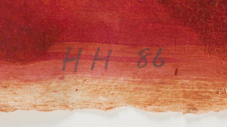 Howard Hodgkin, etsning & akvatint, 1986, signerad  53/100.