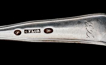 PARTI SILVER, ca 40 delar, Sverige, Danmark, England, Tyskland, 1900-tal. Vikt 1314 g.