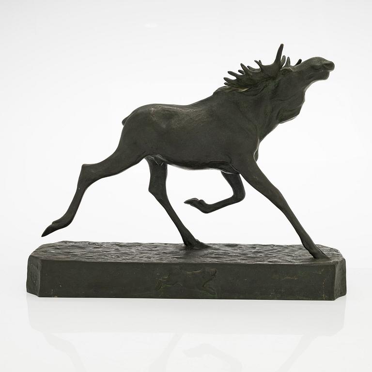 Eric Elenius, Springande älgtjur.