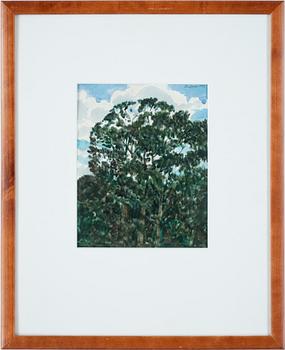 SÖLVE OLSSON. Akvarell 3 st. Sign Sölve Olsson o dat -93.