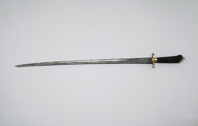 A hunting knife, around the year 1800.