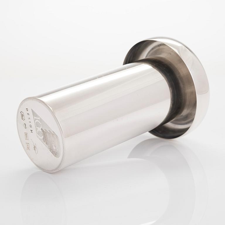 Tapio Wirkkala, vas, sterlingsilver, "Kasvu" (Tillväxt), Kultakeskus Oy, Tavastehus 1990.