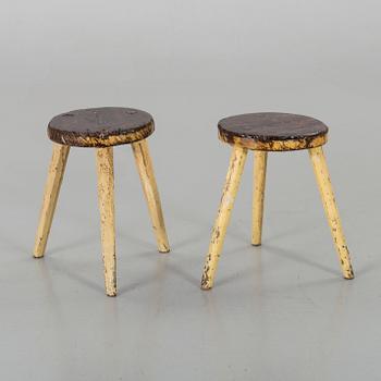 20th century stools.