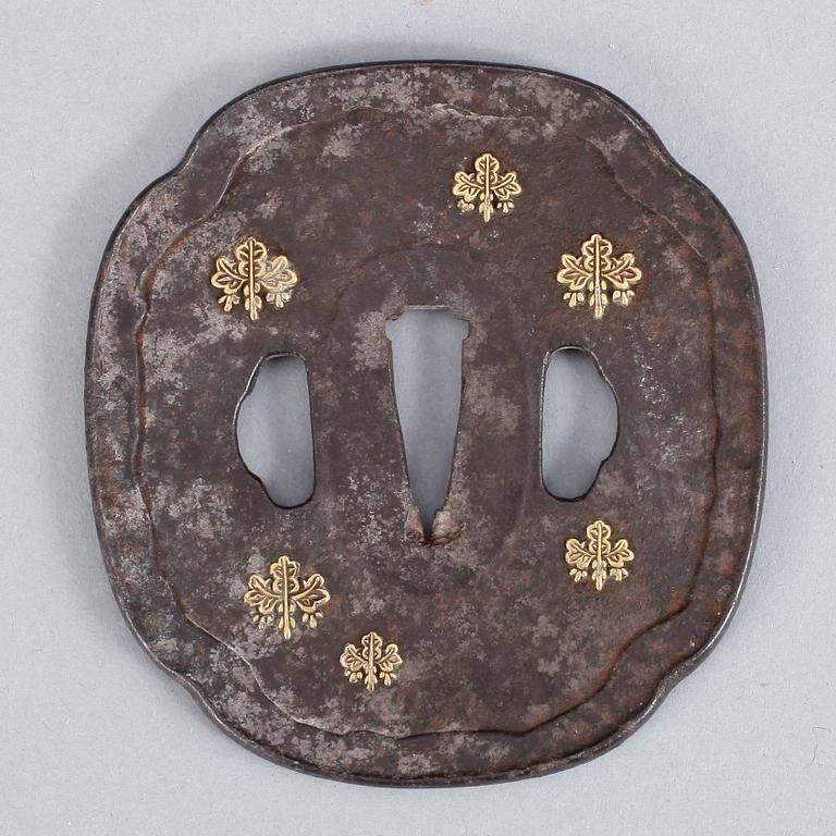 TSUBA, brons, Japan.