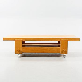 A sofa table, from the series "Kontrapunkt", designed by Yngve Ekström for Swedese Möbler AB 1968.