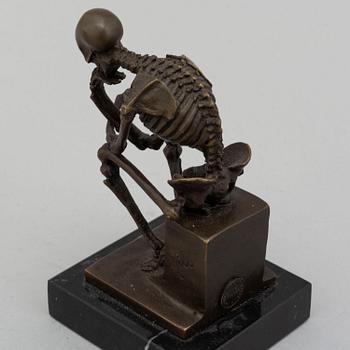 MAX MILO, SKULPTUR, brons, signerad Milo. Gjutarstämpel.