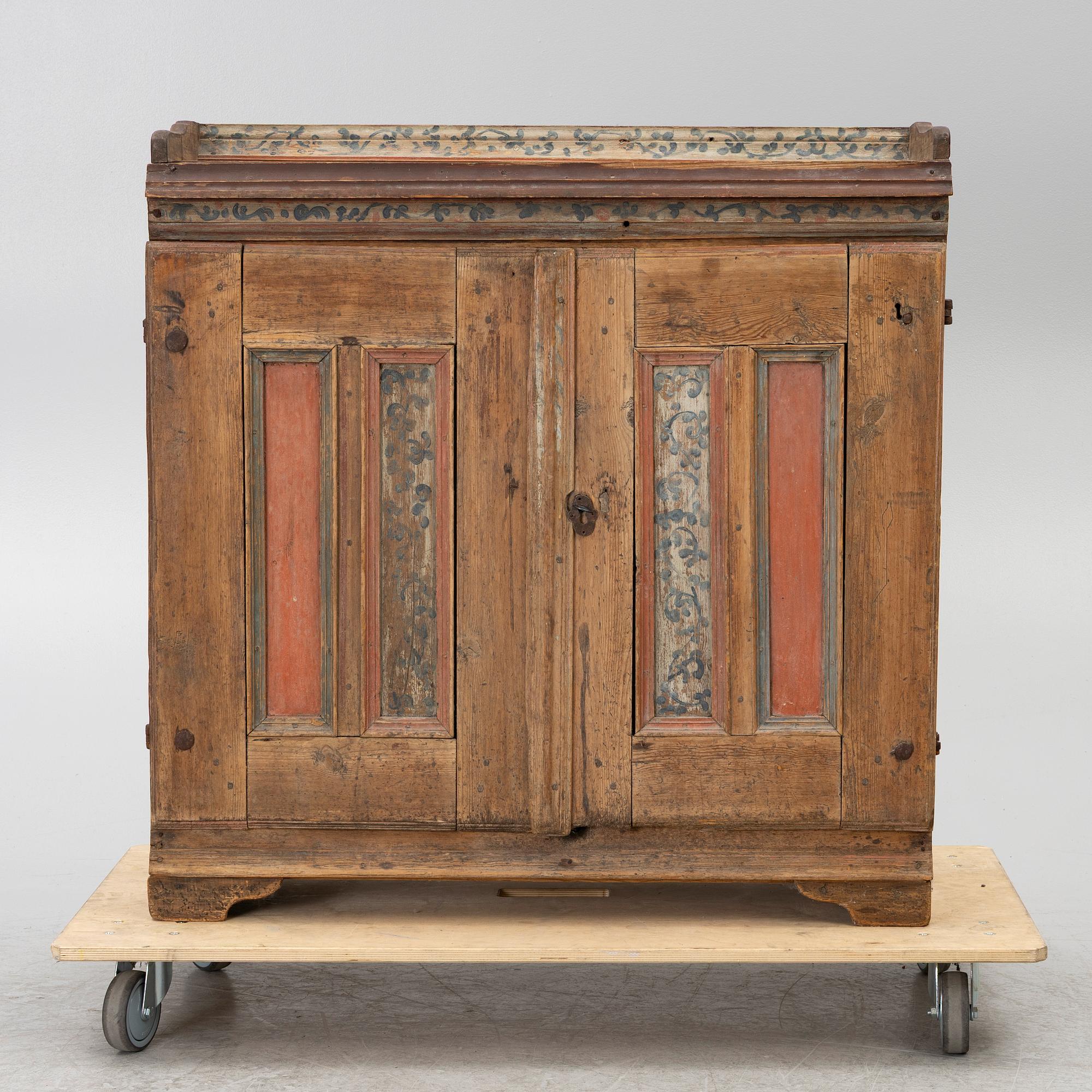 Sideboard, folk art, 19th century.