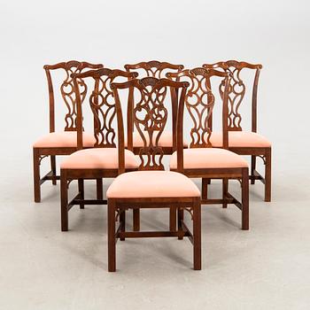 Dining set, 9 pieces, Thomasville USA, late 20th century.