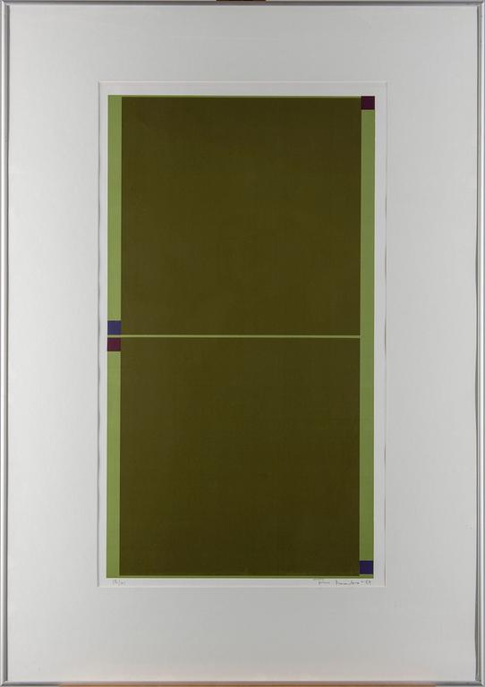 TIMO AALTO, serigrafi, signerad, daterad -84 och numrerad 18/41.