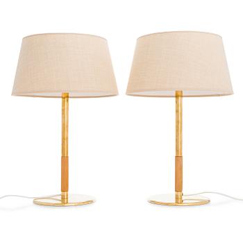 Paavo Tynell, a pair of mid-20th century '9206' table lamps for Taito.
