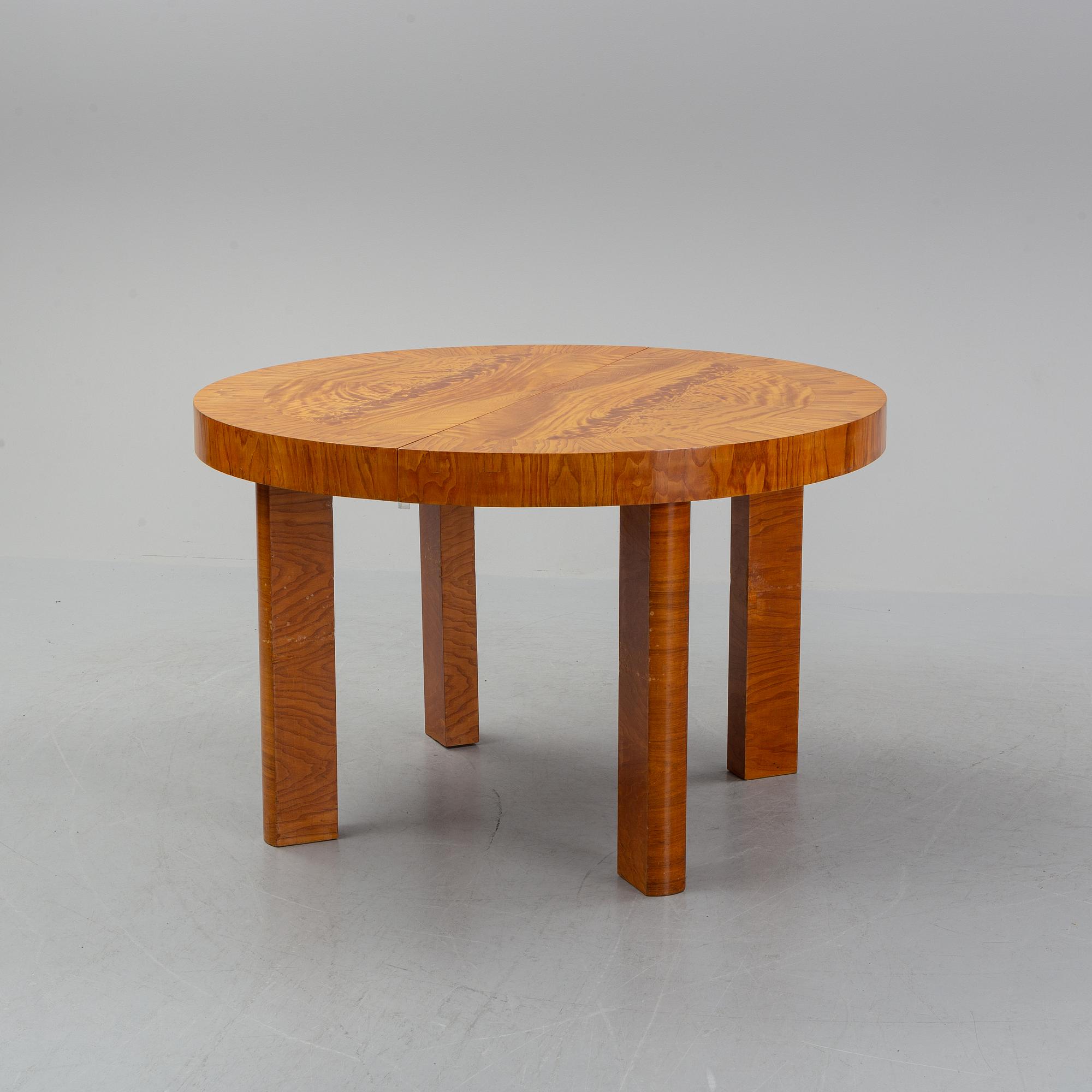 A 1930's/40's dining table.