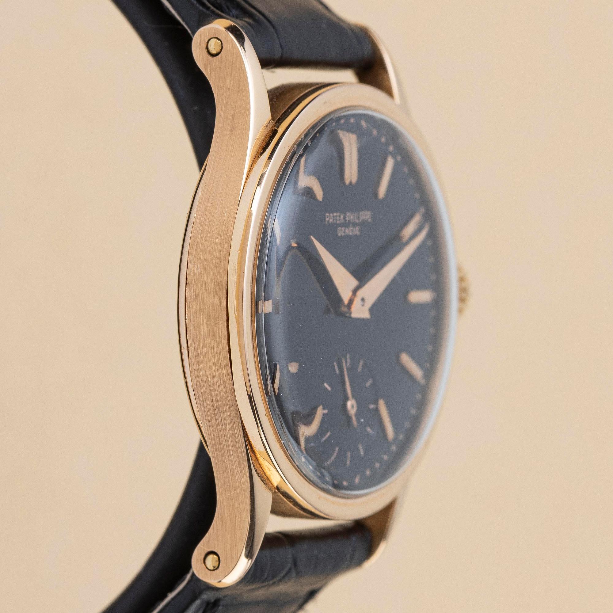 Patek Philippe, Calatrava, "Rose Gold 96", ca 1942.