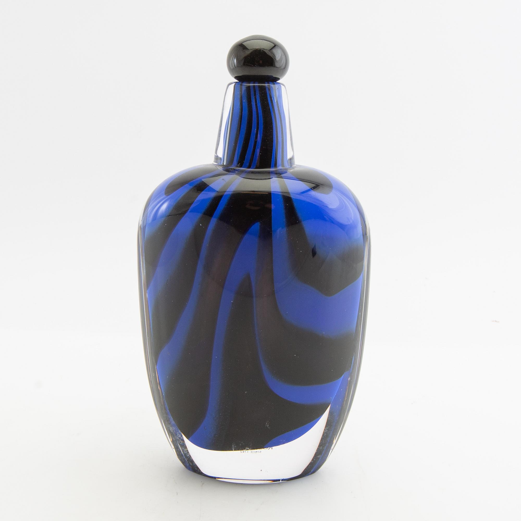 Anna Ehrner, a decanter with stopper, Kosta Boda.