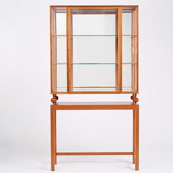 Josef Frank, a model 2077 showcase cabinet, Svenskt Tenn, Sweden, post 1985.
