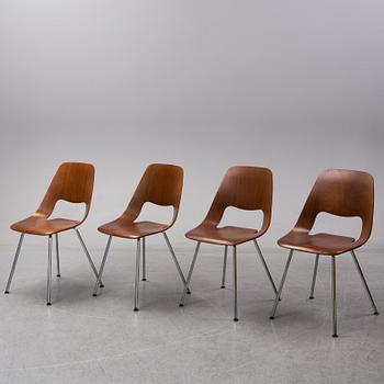 ALFREDO HÄBERLI, four 'Jill' chairs, Vitra, 2012.