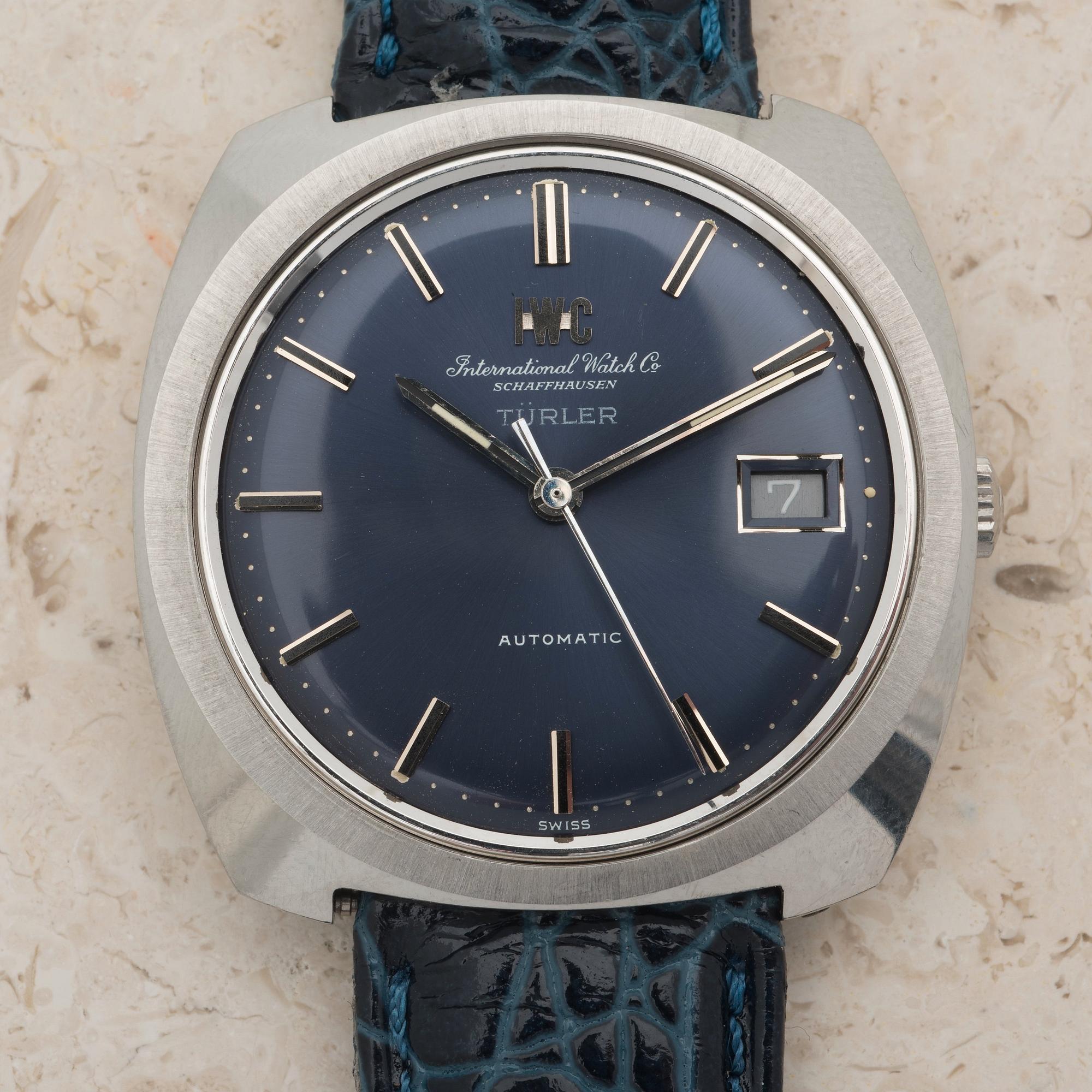 INTERNATIONAL WATCH Co. TÜRLER 珍品　IWC IWC TURLER W NAME – TIMEANAGRAM