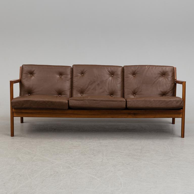 A sofa by Karl Erik Ekselius, JOC Vetlanda, Sweden.