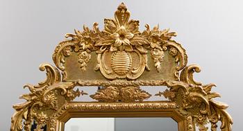 SPEGEL MED KONSOLBORD, 1800-talets andra hälft.