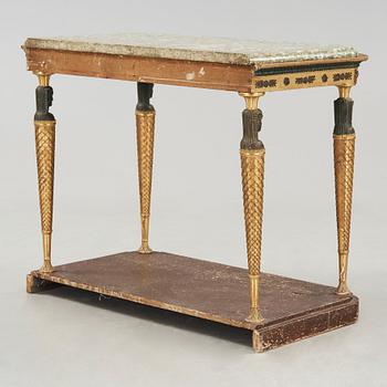 KONSOLBORD, sengustavianskt stockholmsarbete, 1800-talets början.