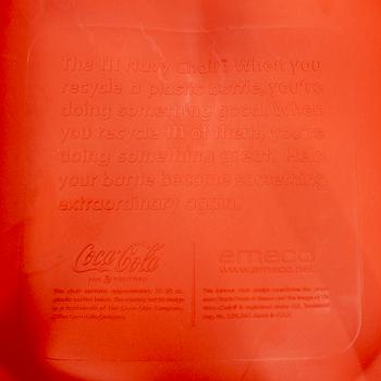 Stolar, 6 st "111 Navy Chair", Emeco & Coca-Cola. USA 2000-tal.