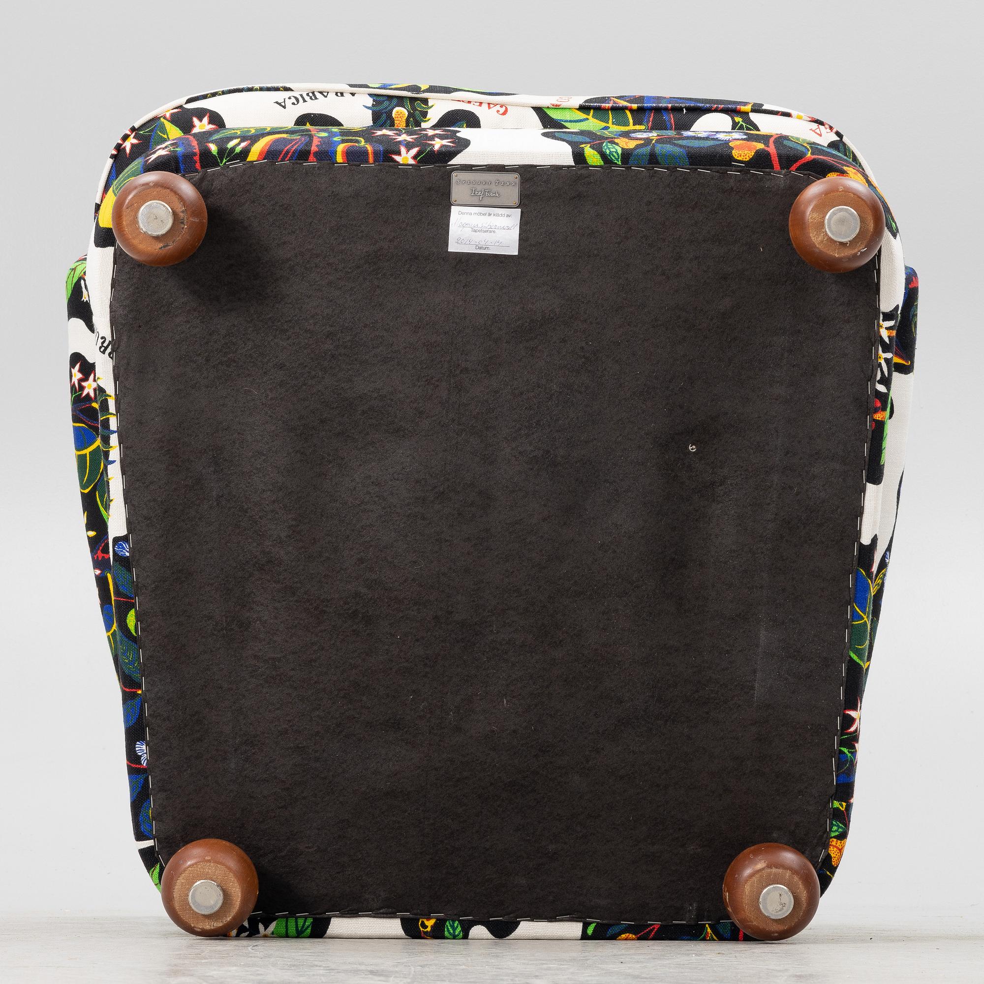 Josef Frank, armchair, model 568, Svenskt Tenn.