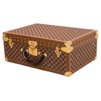 Louis Vuitton, LOUIS VUITTON, Alzer 55 Damier Ebéne Luggage.