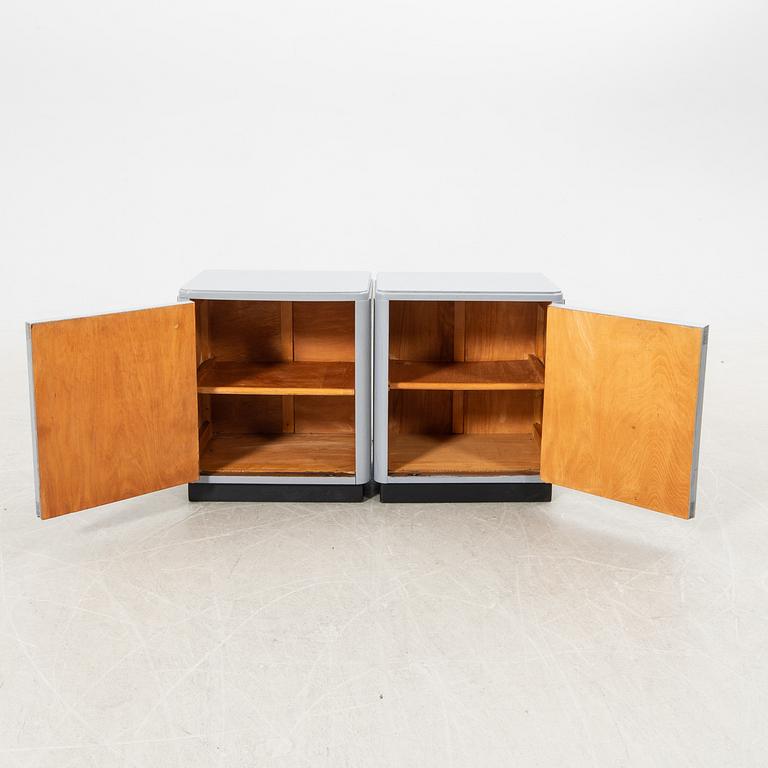 Sängbord ett par 1900-talets första hälft.