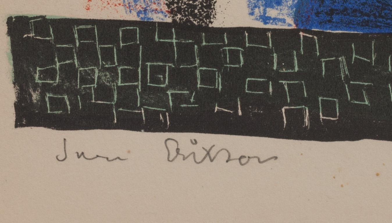 SVEN X:ET ERIXSON, färglitografi, signerad och numrerad 314/475.