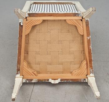 KARMSTOL, sengustaviansk omkring 1700/1800.