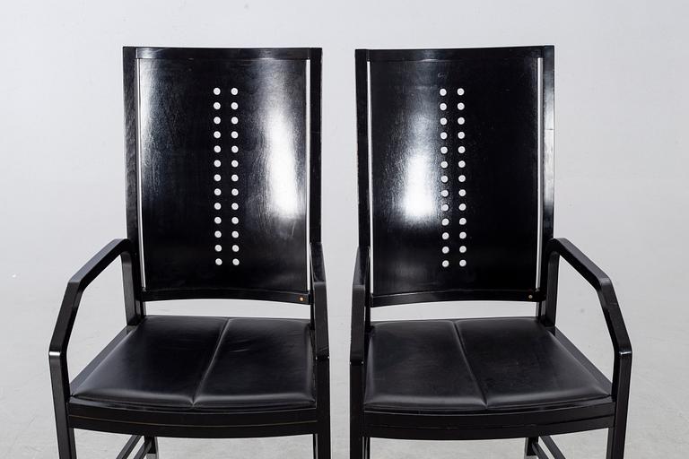 KARMSTOLAR ett par Thonet 1900-talets andra hälft.