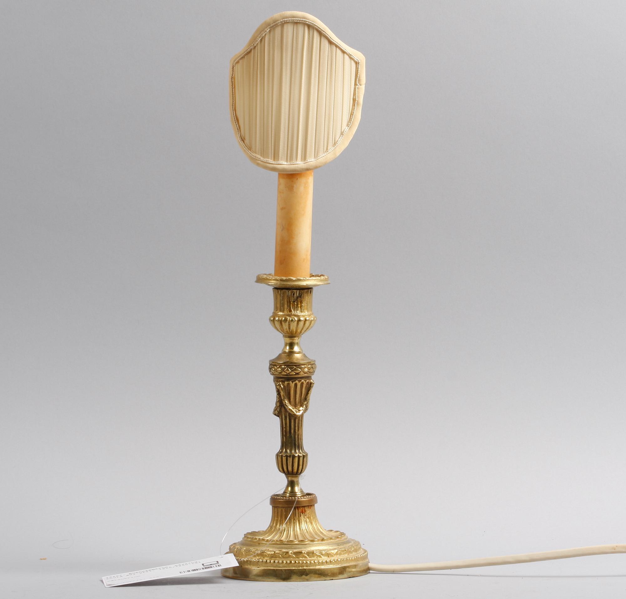 BORDSARMATUR, mässing, Louis XVI-stil, 1800/1900-tal.