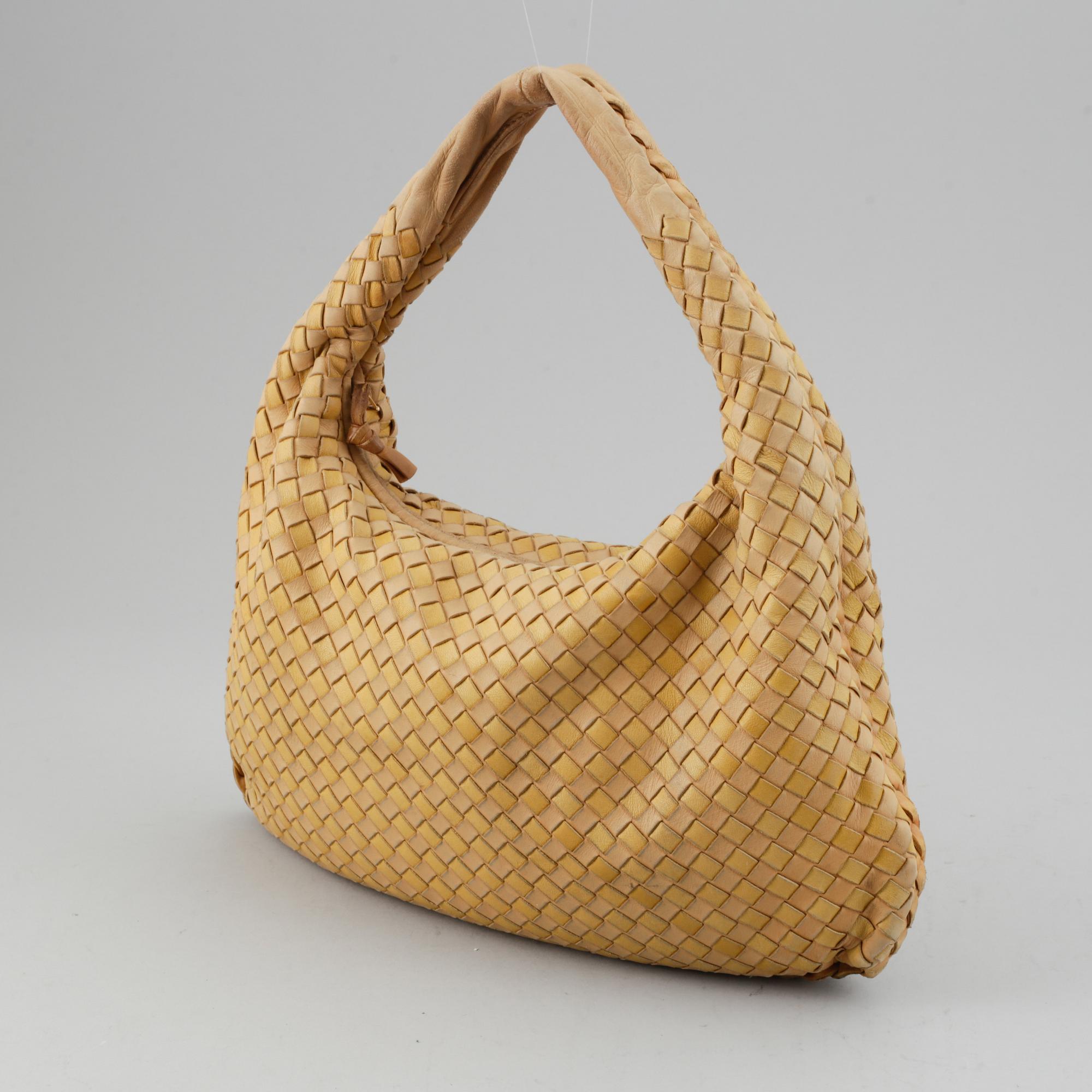 Bottega Veneta, a leather bag.