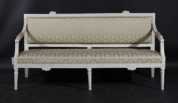 SOFFA. Gustaviansk, Lindome, sent 1700-tal.