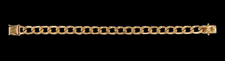 BRACELET, 18k gold. Weight 38,2 g.