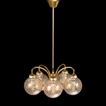 A late 20th century chandelier.