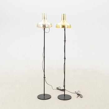 Floor lamps a pair Pile products Landskrona late 20th century.