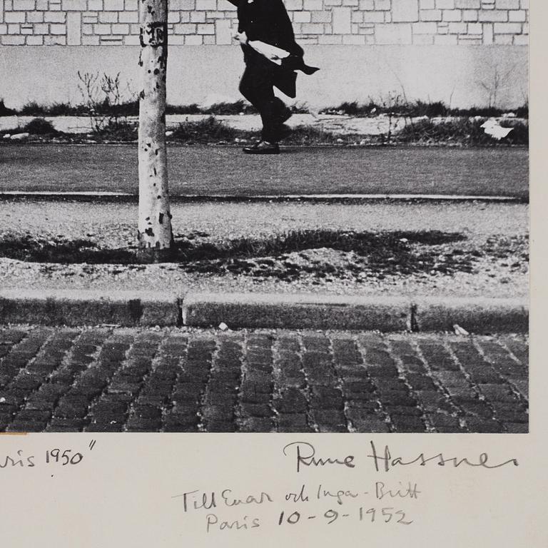 Rune Hassner, "Allhelgonadagen, Paris", 1950.
