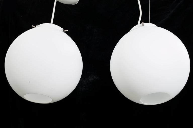 A pair of ceiling lamps "Globus pendant", Zero, designed in 2010.