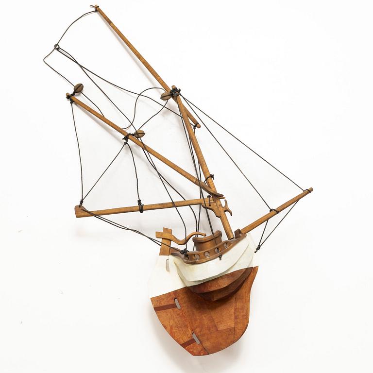 Bengt Lundin, boat model.